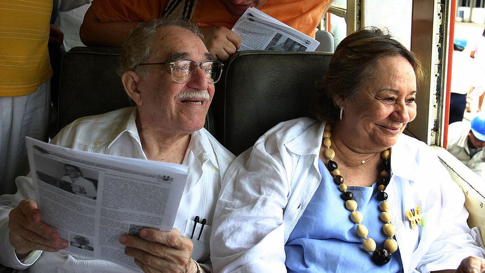 Gabriel García Márquez y Mercedes Barcha