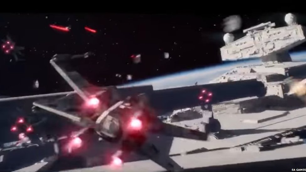 The Trailer For Star Wars Battlefront Ii Has Been Leaked Online Bbc News