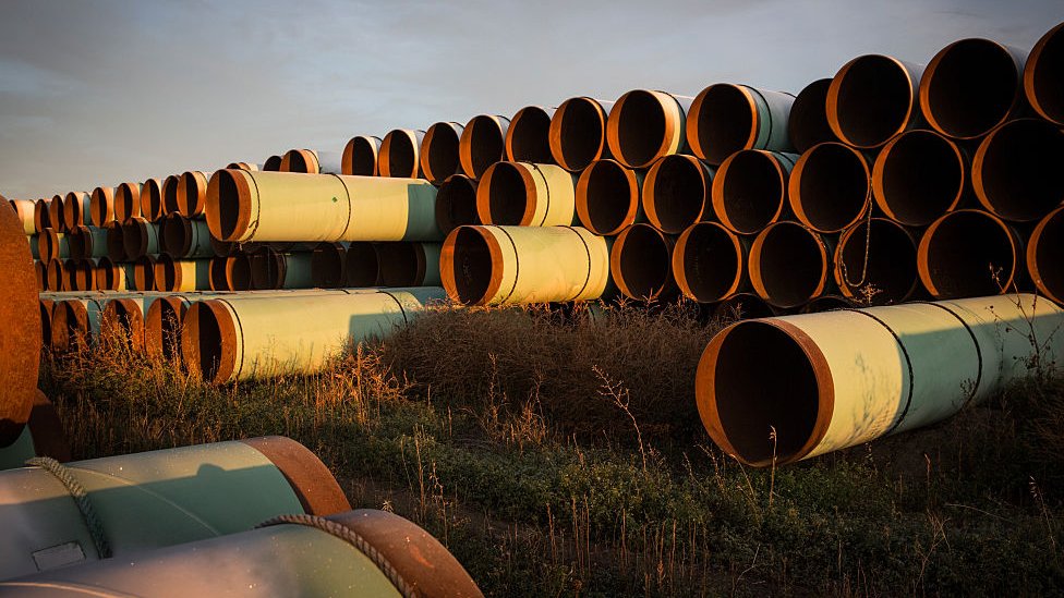 Keystone XL pipeline halted after Biden blocks permit