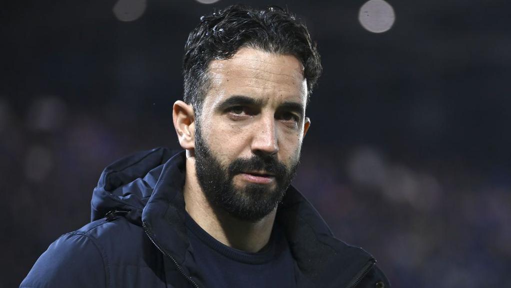 Manchester United manager Ruben Amorim