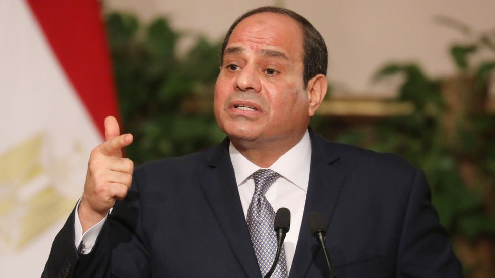 الرئيس المصري عبد الفتاح السيسي