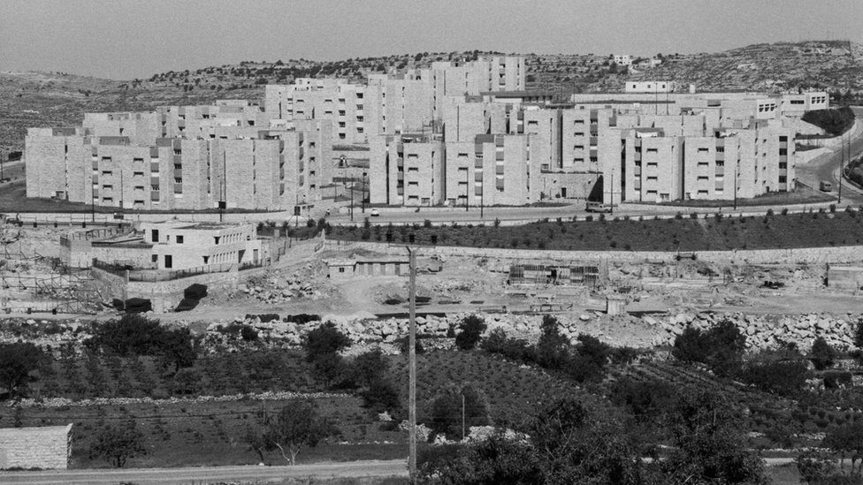 Pogled na jevrejsko naselje Kirjat Arba u Hebronu 12 godina posle osnivanja