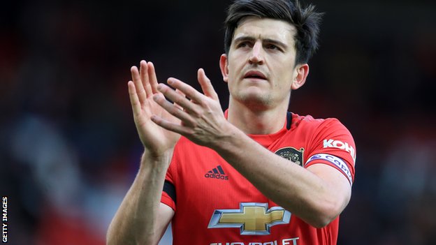 Manchester United's Harry Maguire