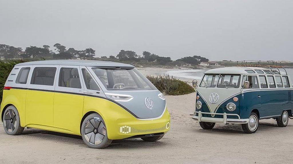 daño Delincuente traqueteo VW to relaunch Kombi van as electric vehicle - BBC News
