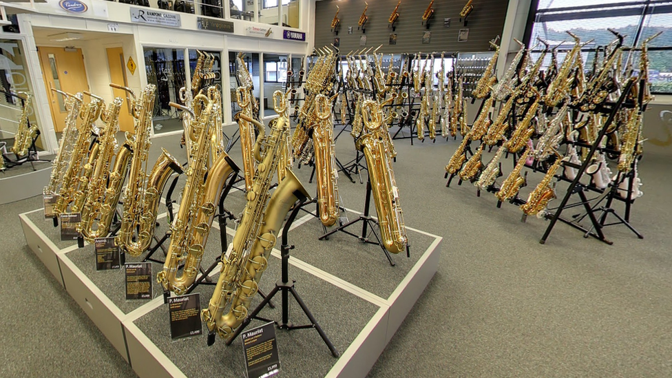 Saxophones worth £140,000 stolen in three raids on Crowborough shop