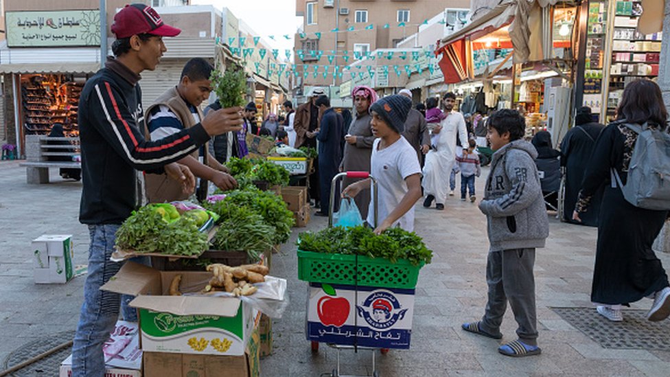 صورة من أسواق مكة