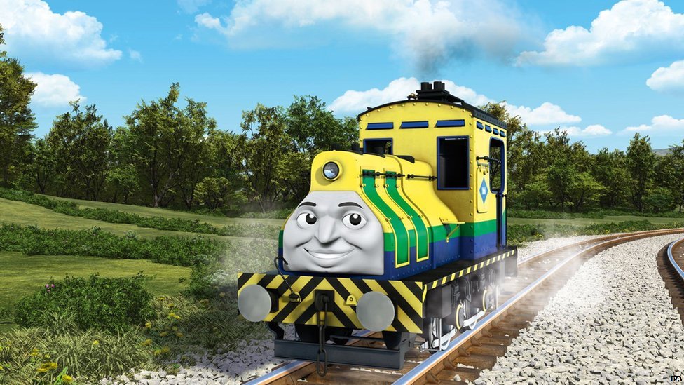 thomas the tank yellow engine