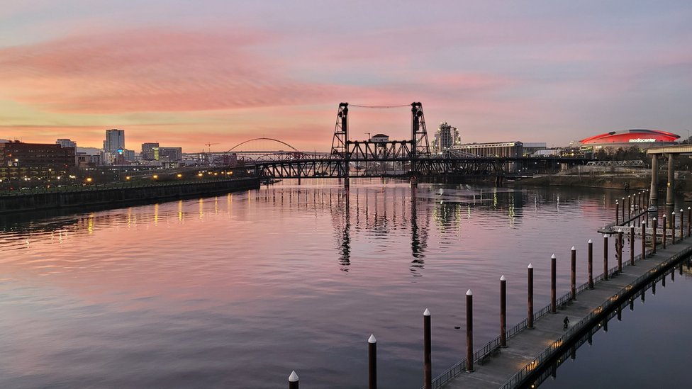 Vista panorámica de Portland