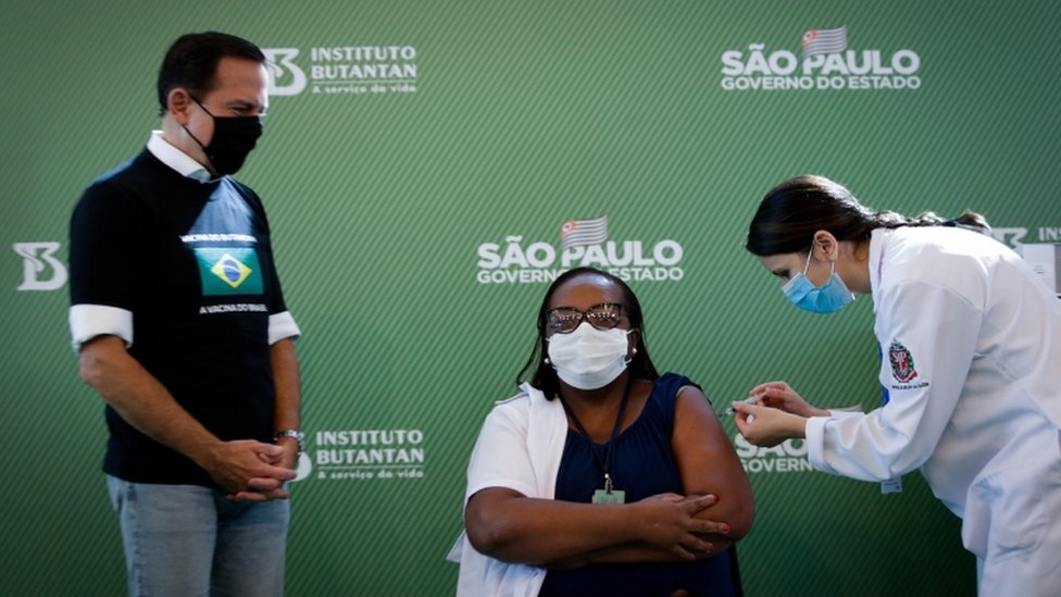 Моника Калазанс, медсестра больницы Лас Клиникас в столице Сан-Паулу