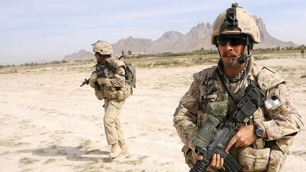 Канадские солдаты в Афганистане (ноябрь 2006 г.)