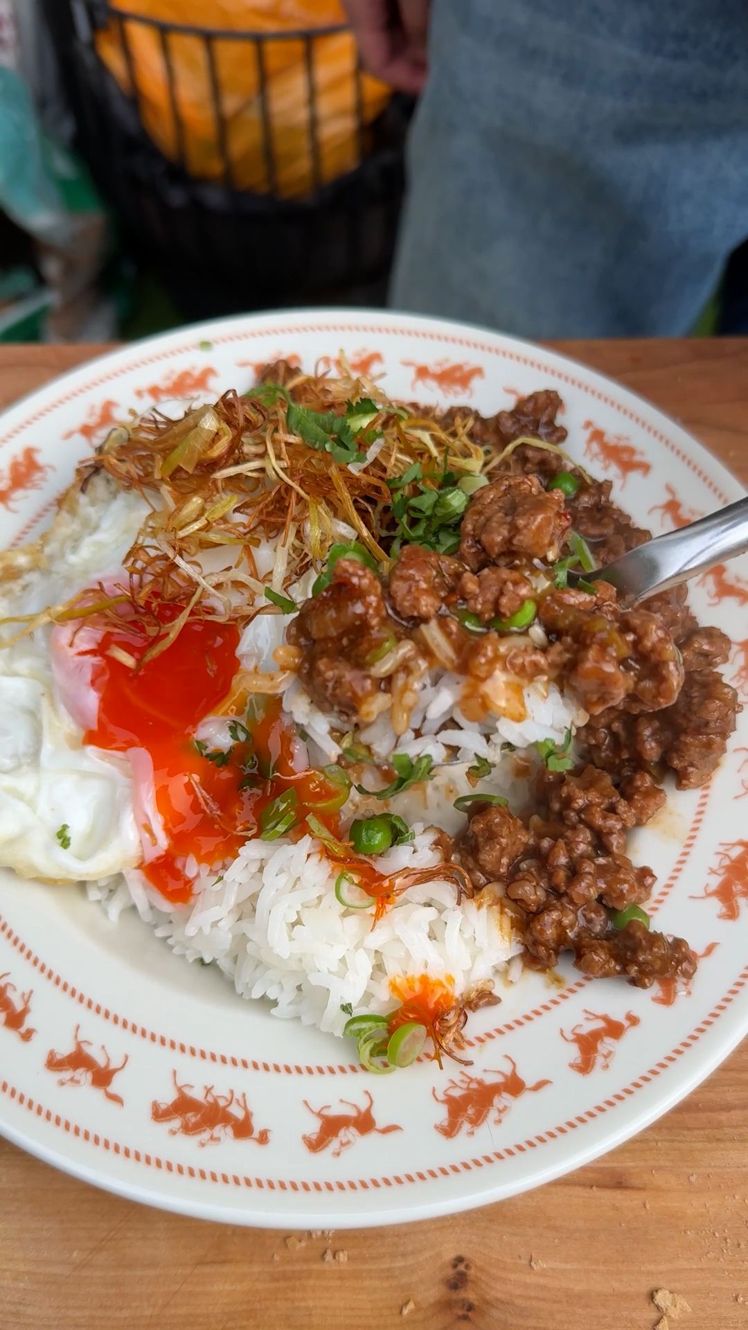 Braised beef mince