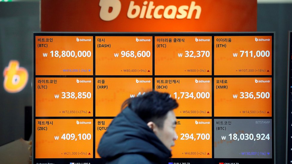 coreea de sud insider trading bitcoin