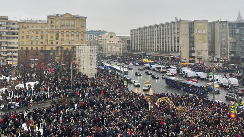 Moskova'daki protesto