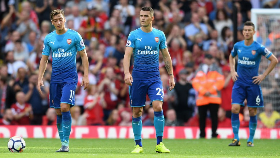 El Arsenal necesita urgentemente refuerzos en otros sectores de la cancha. Granit Xakha y Mesut Ozil