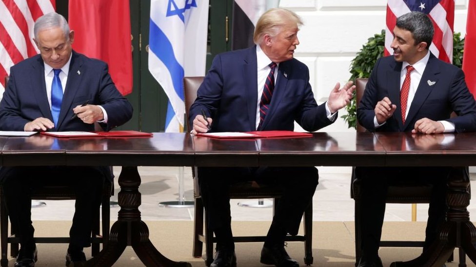 الإمارات وإسرائيل وقعتا اتفاقية لإقامة علاقات بينهما في سبتمبر/ أيلول الماضي