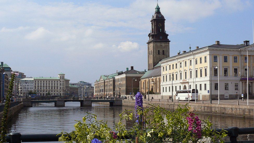 En la ciudad de Gotemburgo, Suecia, también se comerciaba con té. Gotemburgo