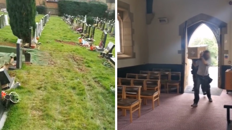 Council workers suspended over TikTok cemetery videos