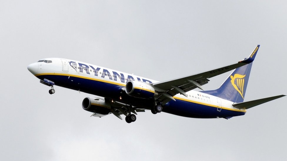 Самолет Ryanair, фото из файла