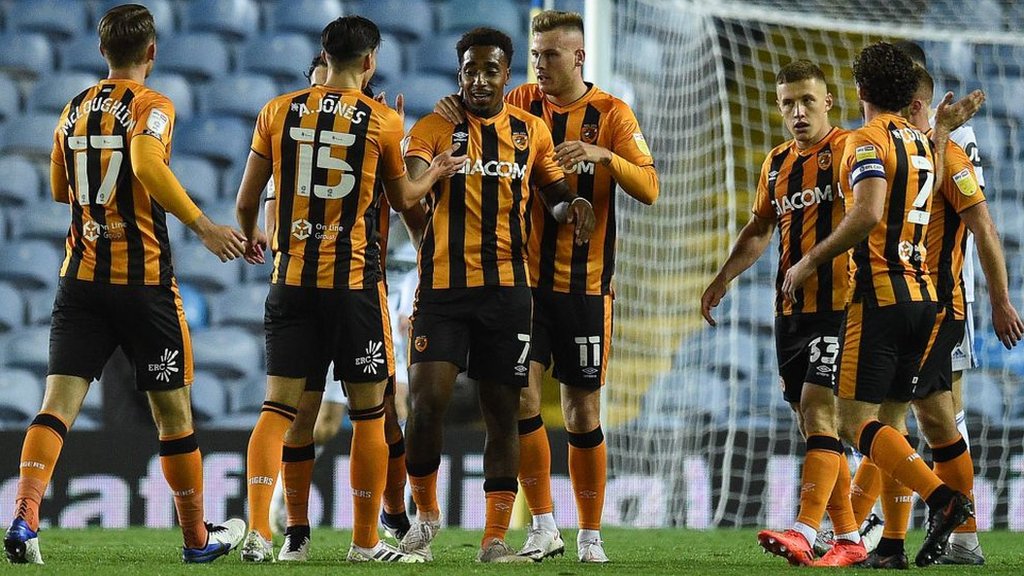 Leeds United 1-1 Hull City: Hull book third-round place with 9-8 shootout win