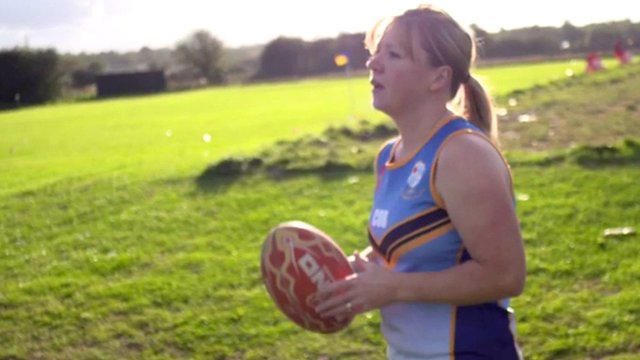 Lynn plays Touch Rugby League