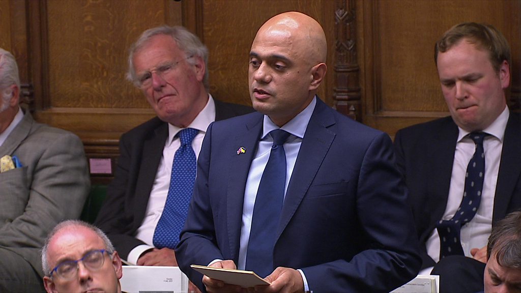 Enough is enough, says Sajid Javid in resignation speech