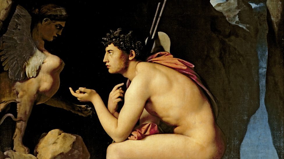 Edipo y la Esfinge, por Ingres Edipo y la Esfinge, por Ingres