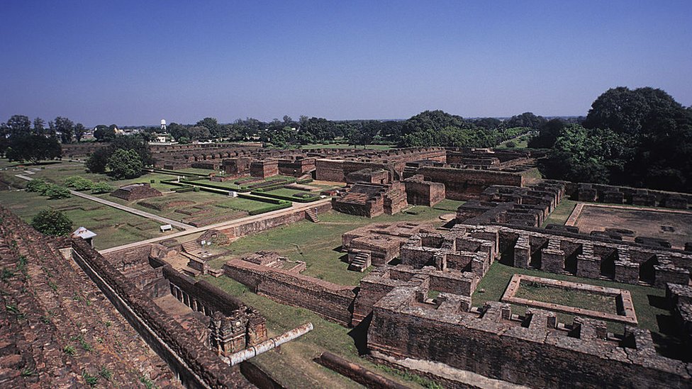 Ruinas de la Universidad de Nalanda