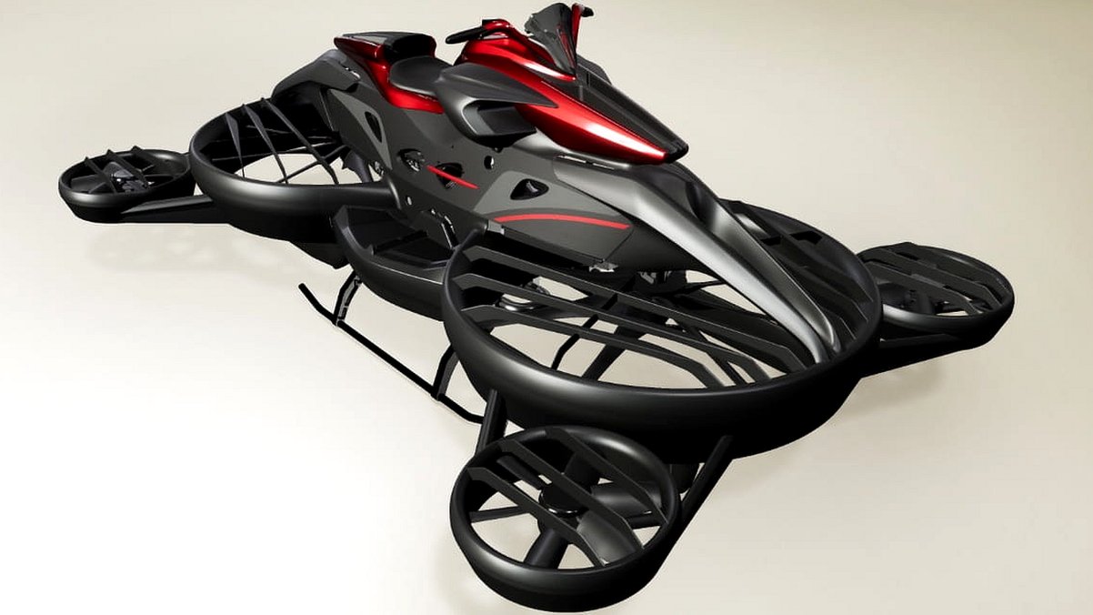 future flying bikes