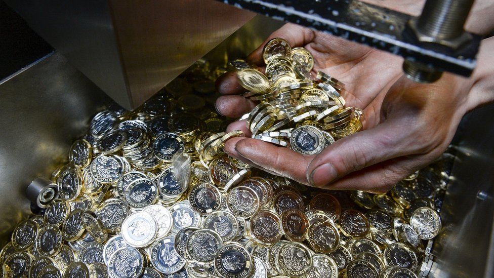 Монеты, уже сделанные на Королевском монетном дворе