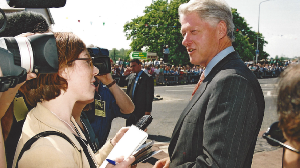 Сара Сондерсон взяла интервью у Билла Клинтона