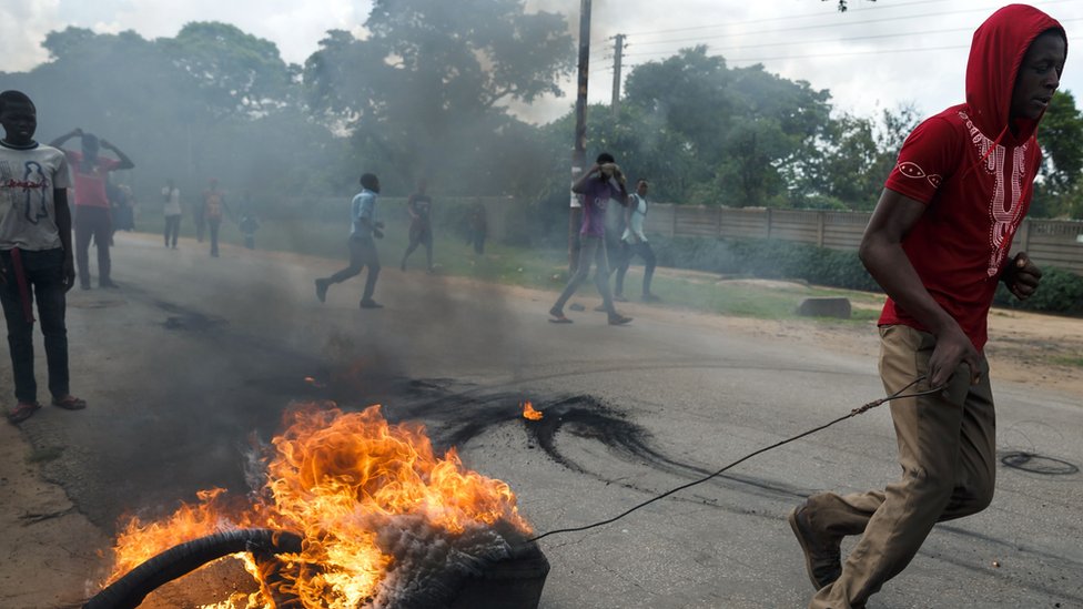 Protests in Zimbabwe