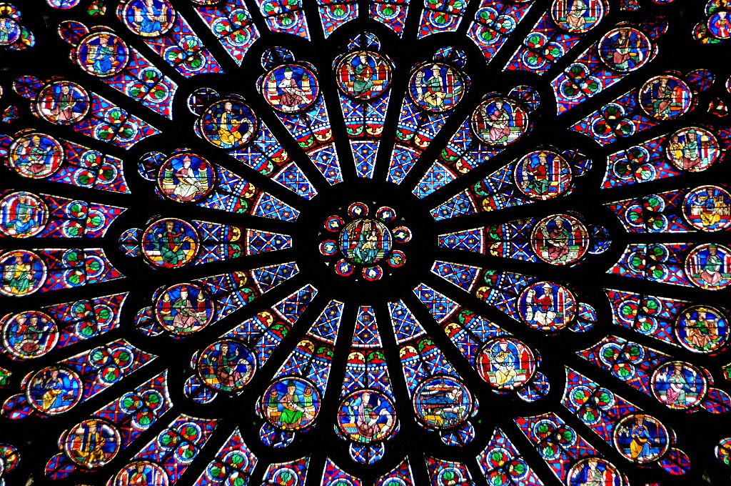 Vitral de Notre Dame