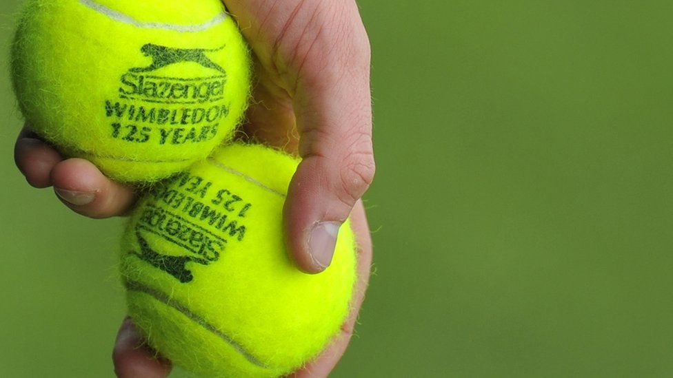 tennis balls