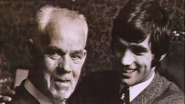 Bob Bishop with George Best