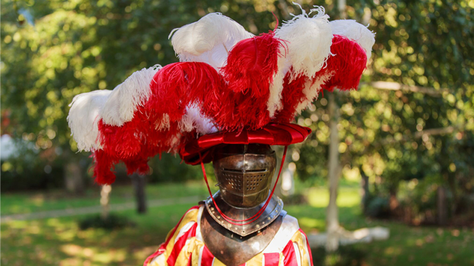 hat made of feathers