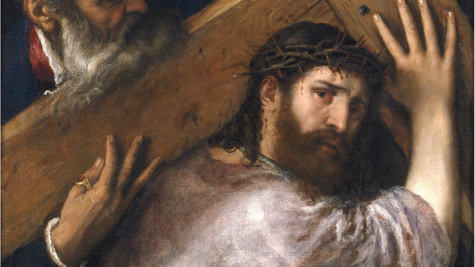 'Jesus carregando a cruz', de Ticiano