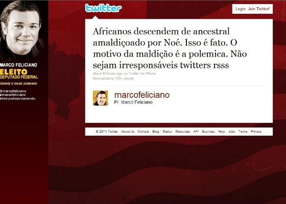 tuite de Marco Feliciano