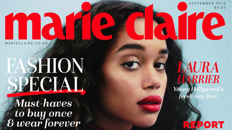 Обложка журнала Marie Claire