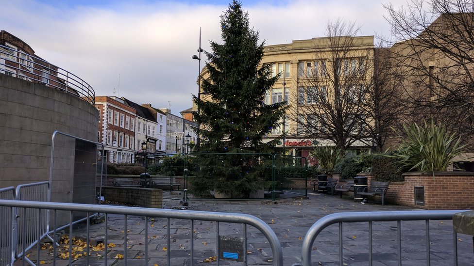 Новогодняя елка на Рыночной площади