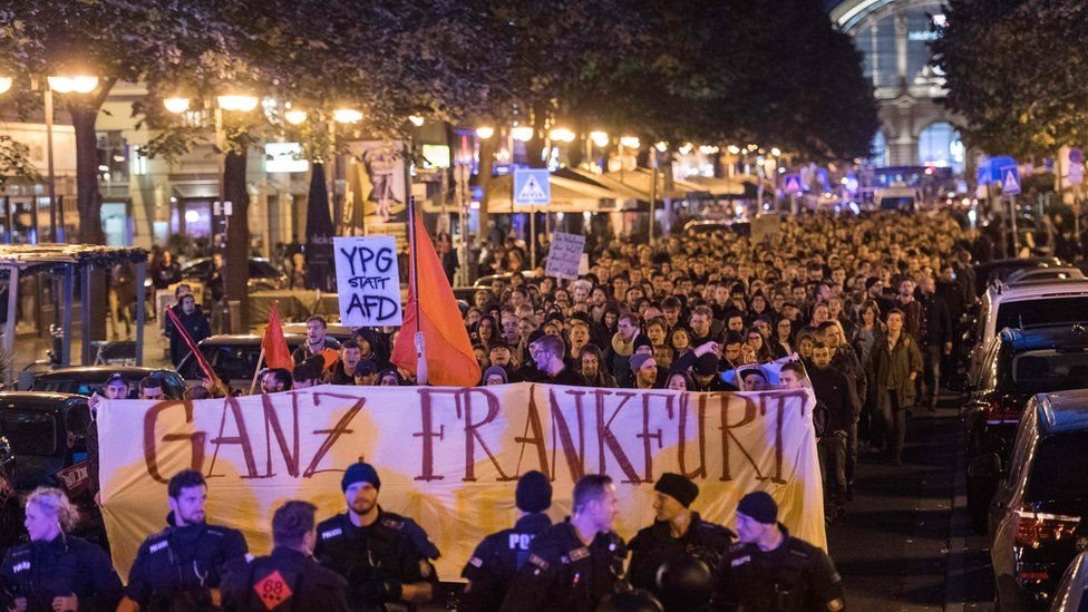 Протест против результата партии АдГ