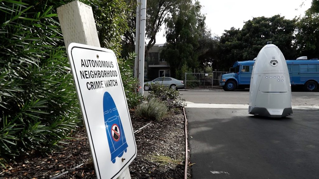 Robots roll around San Francisco