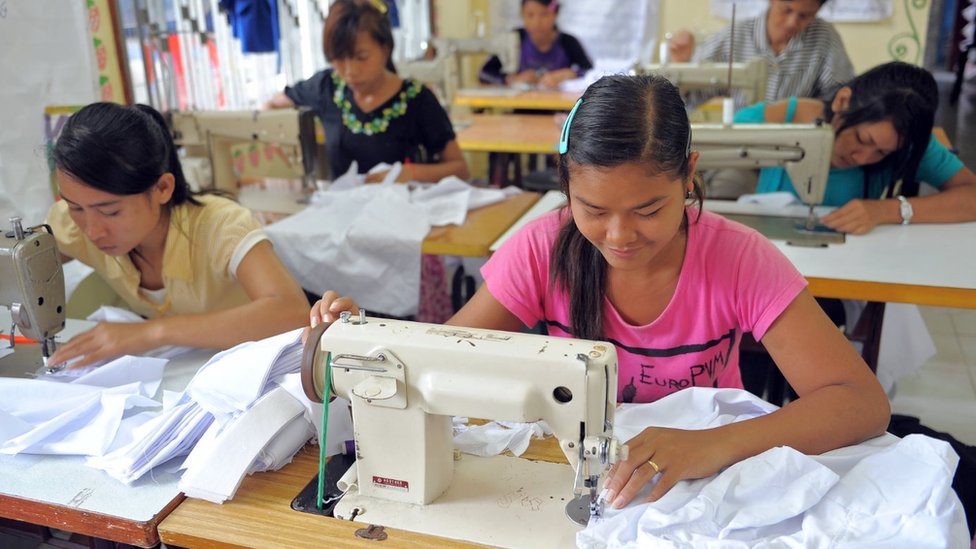 Industri garmen Kamboja