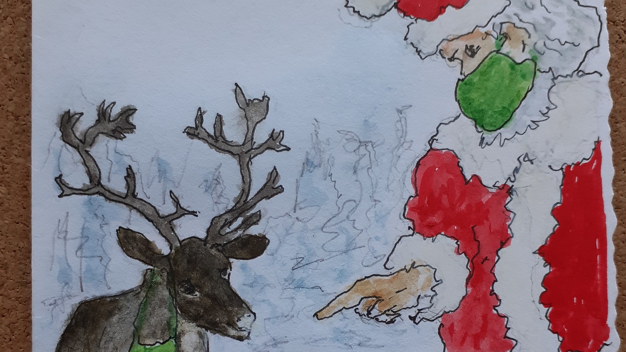 What your child's homemade Christmas card might tell you about their future