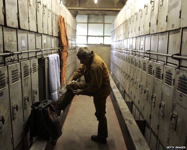 Yorkshire miner, pictured in 2006