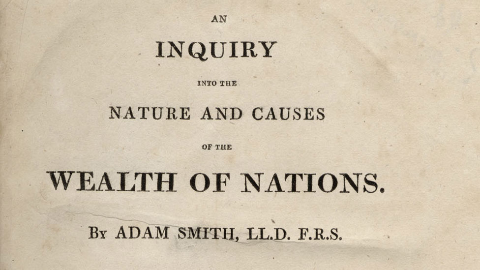 "La riqueza de las naciones" de Adam Smith.