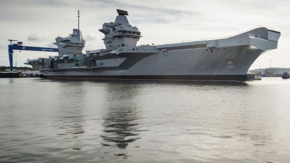 Авианосец HMS Queen Elizabeth