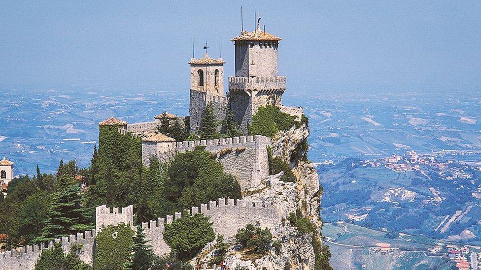 Torre Guaita, em San Marino