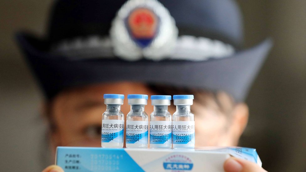 去年7月，中國疫苗巨頭長春長生被曝出狂犬病疫苗造假醜聞。