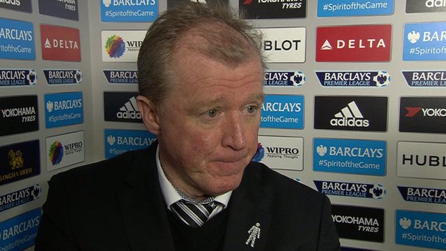 Newcastle manager Steve McClaren