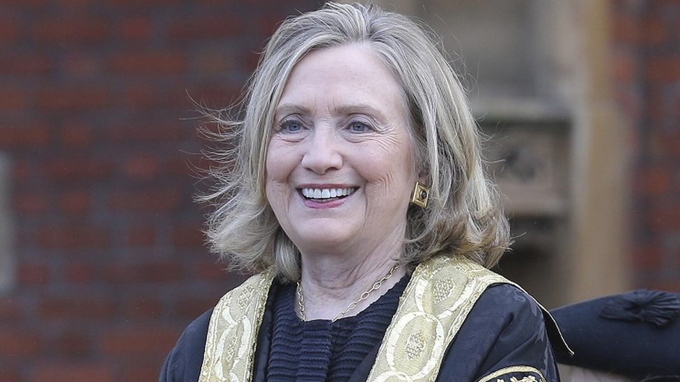 Hillary Clinton inaugurated as new Queen's University chancellor